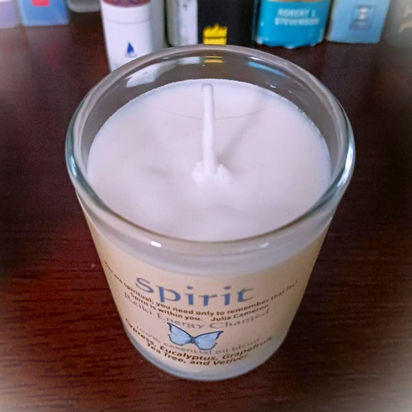 Spirit Reiki Energy Charged Soy Candle