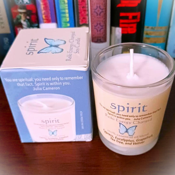 Spirit Reiki Energy Charged Soy Candle
