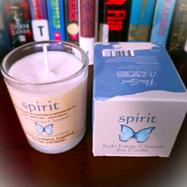 Spirit Reiki Energy Charged Soy Candle