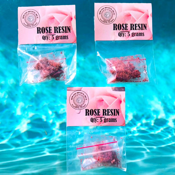 Rose Resin Natural Incense Charcoal Burning