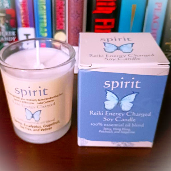 Spirit Reiki Energy Charged Soy Candle