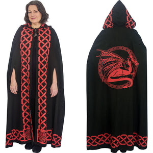Cotton Cloak Dragon Red