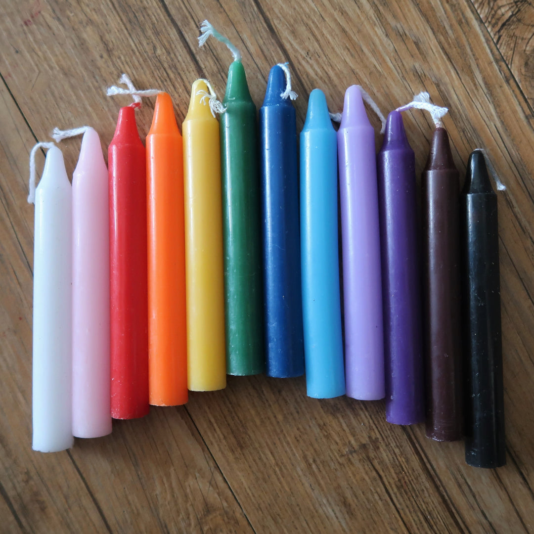 Chime Candle Five Sisters Crystals